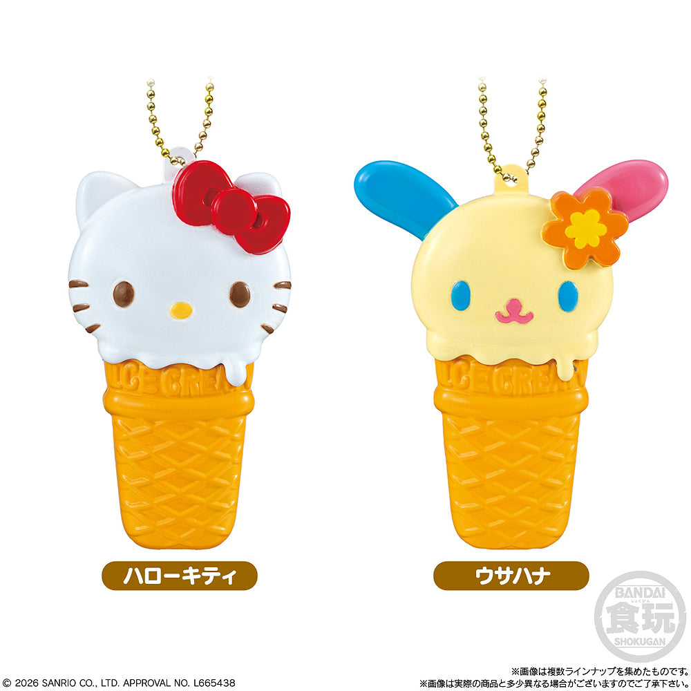 Shokugan Hello Kitty & Friends Ice Creamy Case Charm (Box of 10)