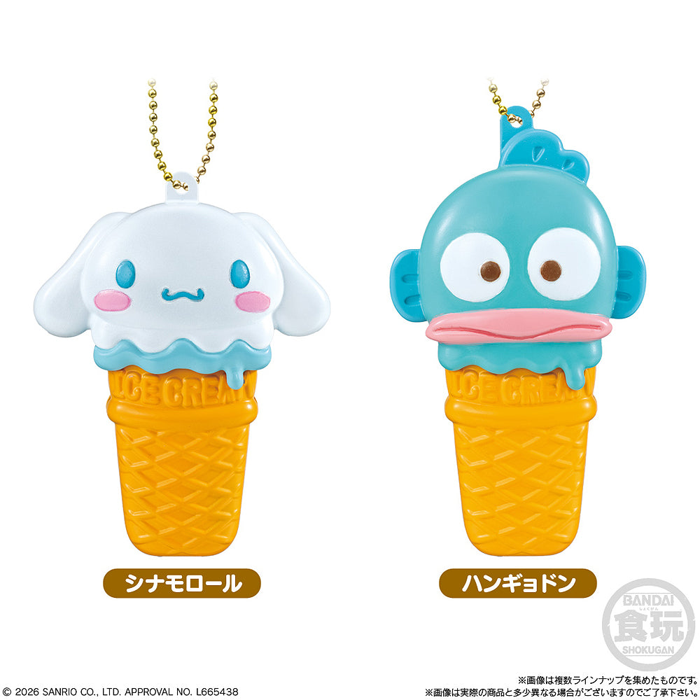 Shokugan Hello Kitty & Friends Ice Creamy Case Charm (Box of 10)