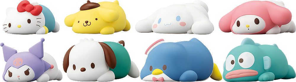 Shokugan Mocchiri Kororin Hello Kitty and Friends (8 types / 12 per box) - Box image