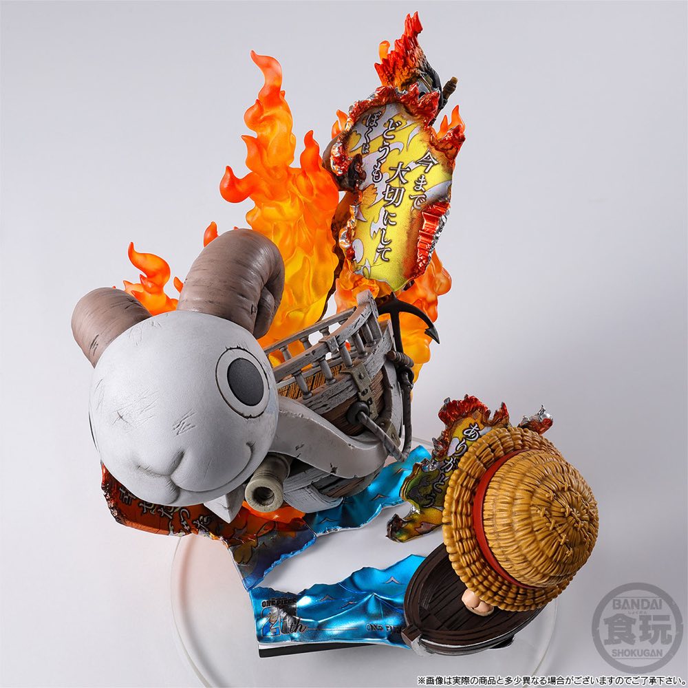 Shokugan One Piece Niformation Tsukuru Figure: Going Merry - Memories of the Journey (One Piece)