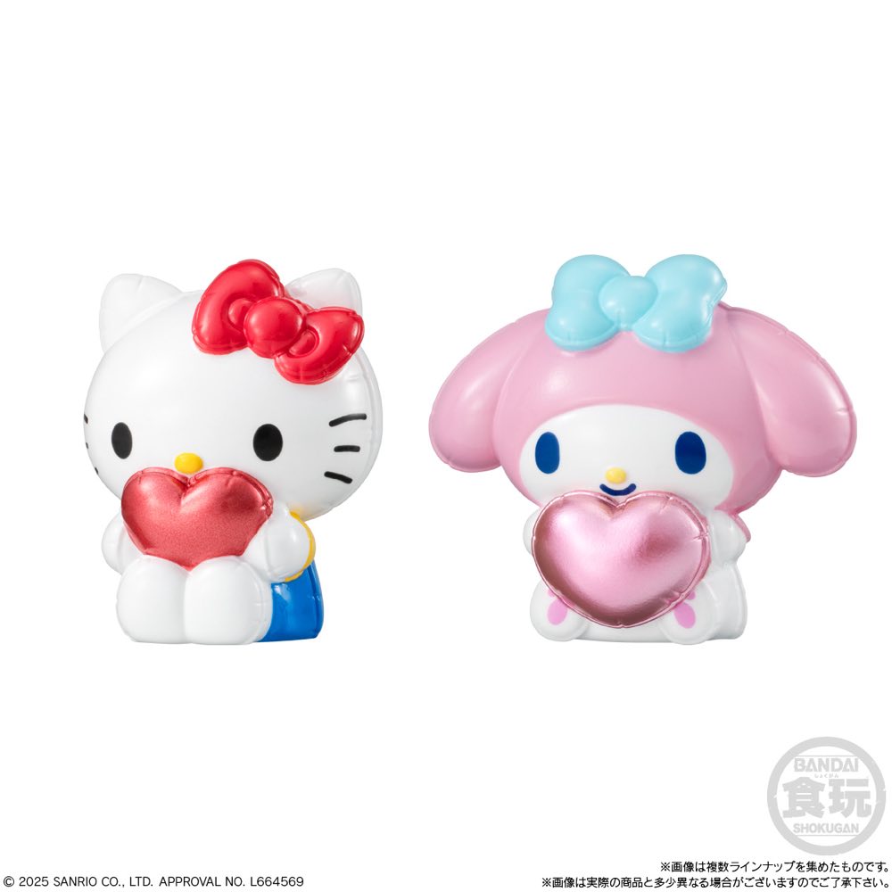 Shokugan Pukkuri Balloon Mascot Sanrio Characters (box of 10)