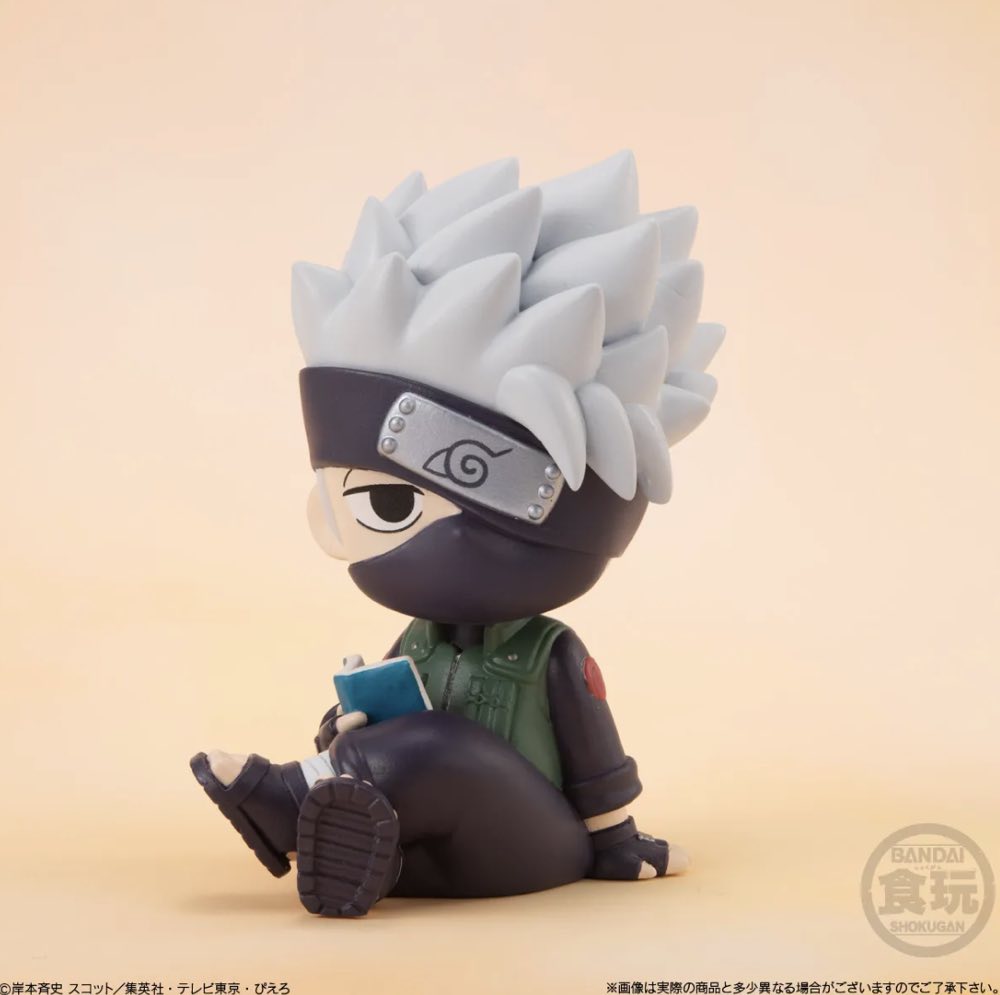 Shokugan Relaxing Mascot Naruto (box of 10)