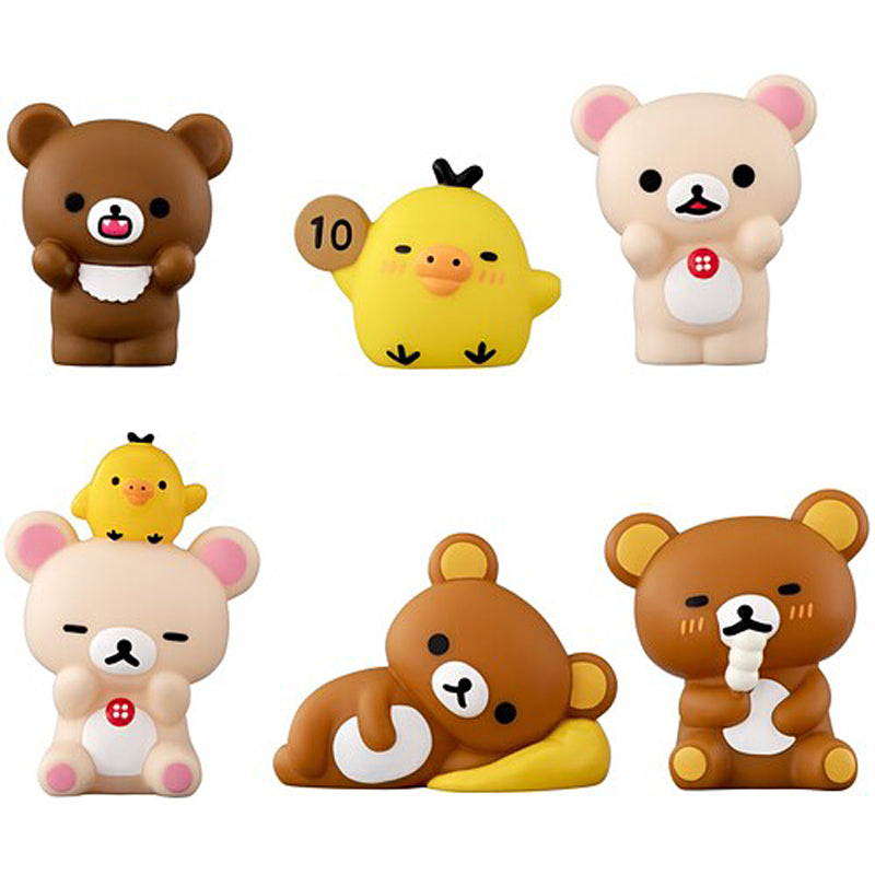 Shokugan: Rilakkuma Friends (box of 12) Base, Thumbnail