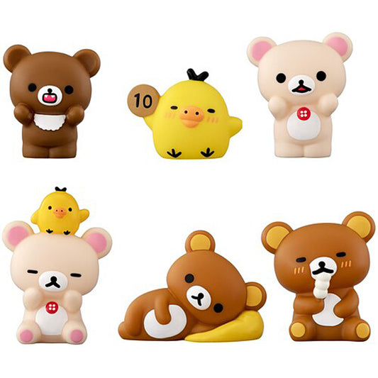 Shokugan: Rilakkuma Friends (box of 12) Base, Thumbnail