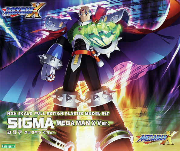 Sigma Mega Man X Ver. Model Kit - Box image