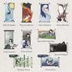 SLEEP Chinese Scrolls (8 types / 8 per box) 