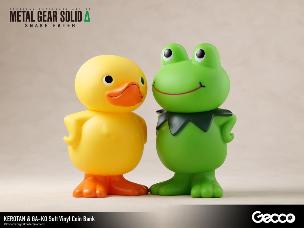 Snake Eater, Ga-Ko Soft Vinyl Coin Bank (Metal Gear Solid)