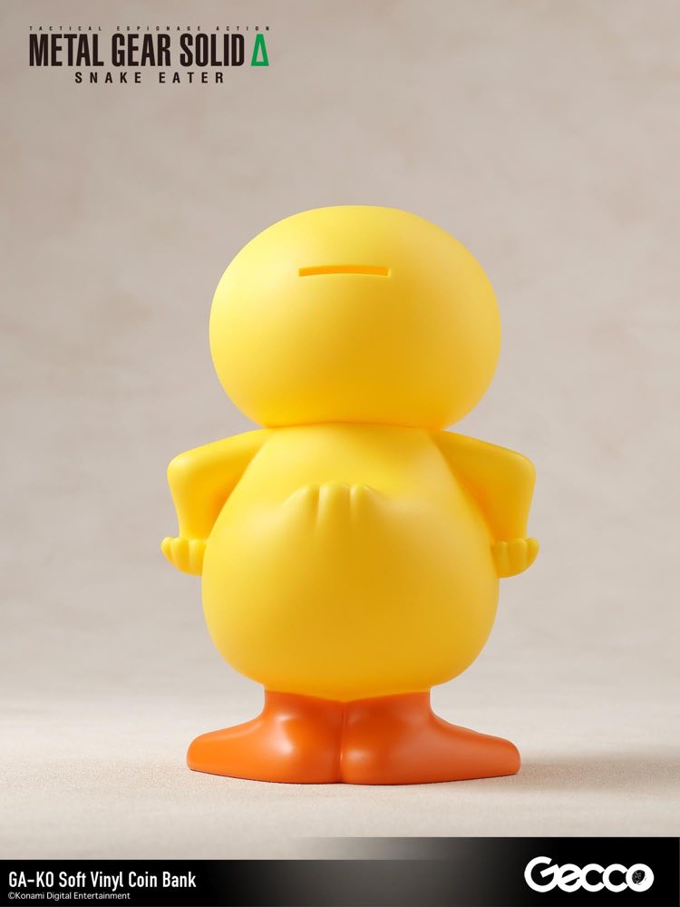 Snake Eater, Ga-Ko Soft Vinyl Coin Bank (Metal Gear Solid)