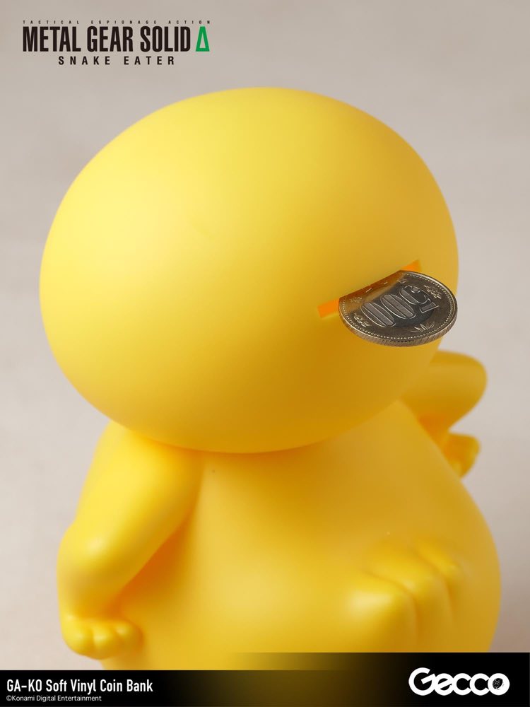 Snake Eater, Ga-Ko Soft Vinyl Coin Bank (Metal Gear Solid)