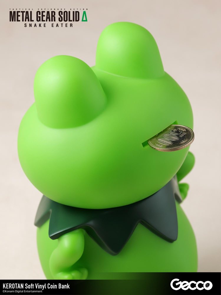Snake Eater, Kerotan Soft Vinyl Coin Bank (Metal Gear Solid)