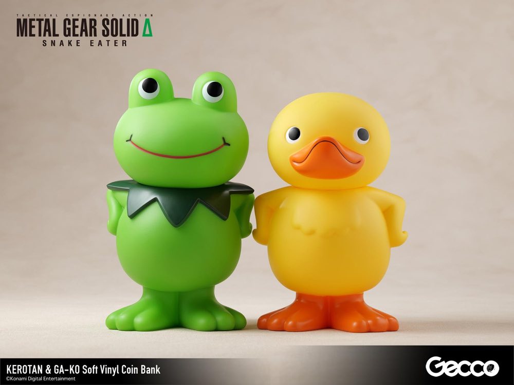 Snake Eater, Kerotan Soft Vinyl Coin Bank (Metal Gear Solid)