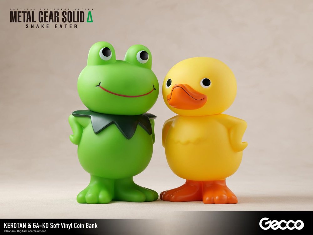 Snake Eater, Kerotan Soft Vinyl Coin Bank (Metal Gear Solid)
