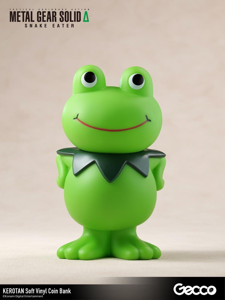 Snake Eater, Kerotan Soft Vinyl Coin Bank (Metal Gear Solid)