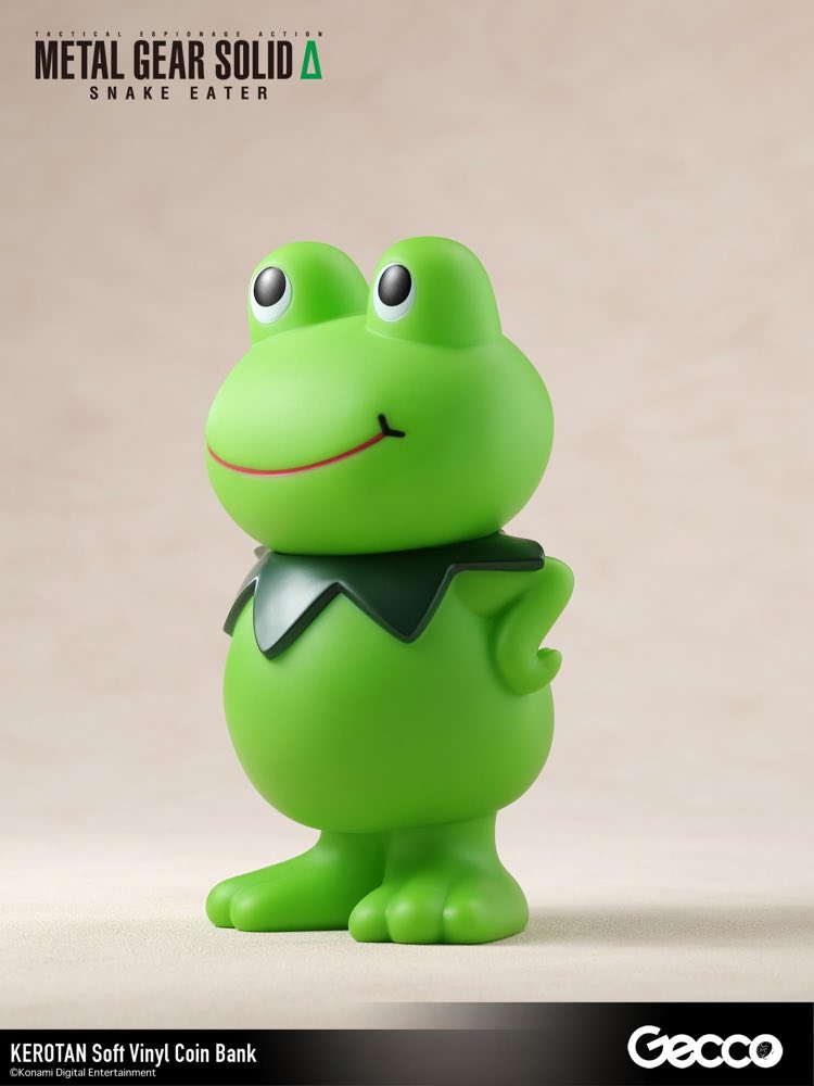 Snake Eater, Kerotan Soft Vinyl Coin Bank (Metal Gear Solid)