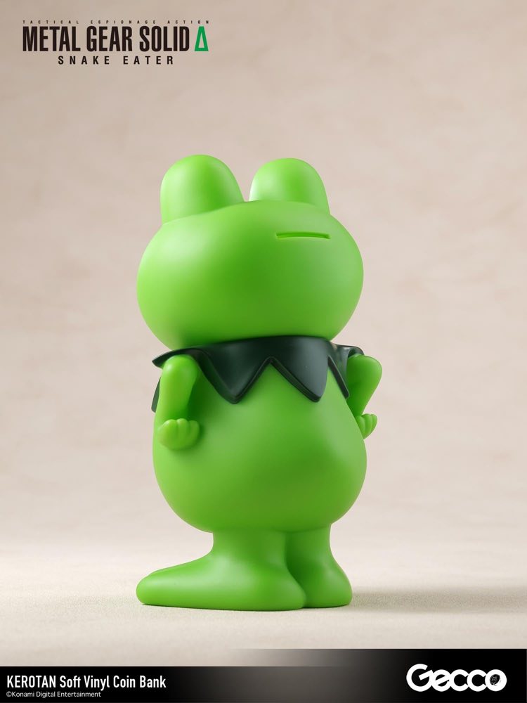 Snake Eater, Kerotan Soft Vinyl Coin Bank (Metal Gear Solid)