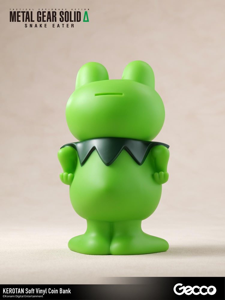 Snake Eater, Kerotan Soft Vinyl Coin Bank (Metal Gear Solid)