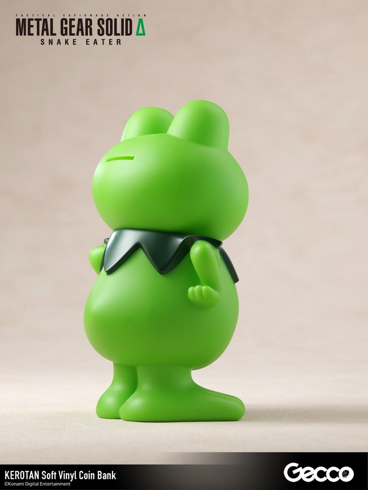 Snake Eater, Kerotan Soft Vinyl Coin Bank (Metal Gear Solid)