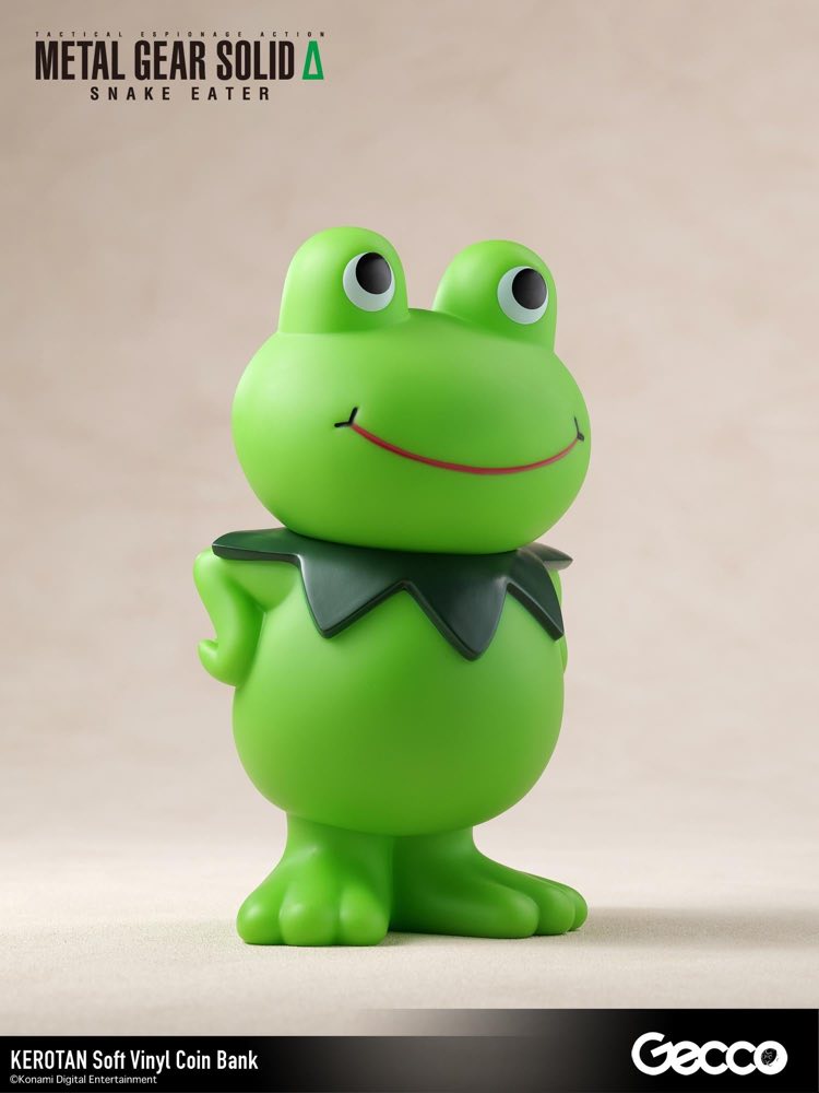 Snake Eater, Kerotan Soft Vinyl Coin Bank (Metal Gear Solid)