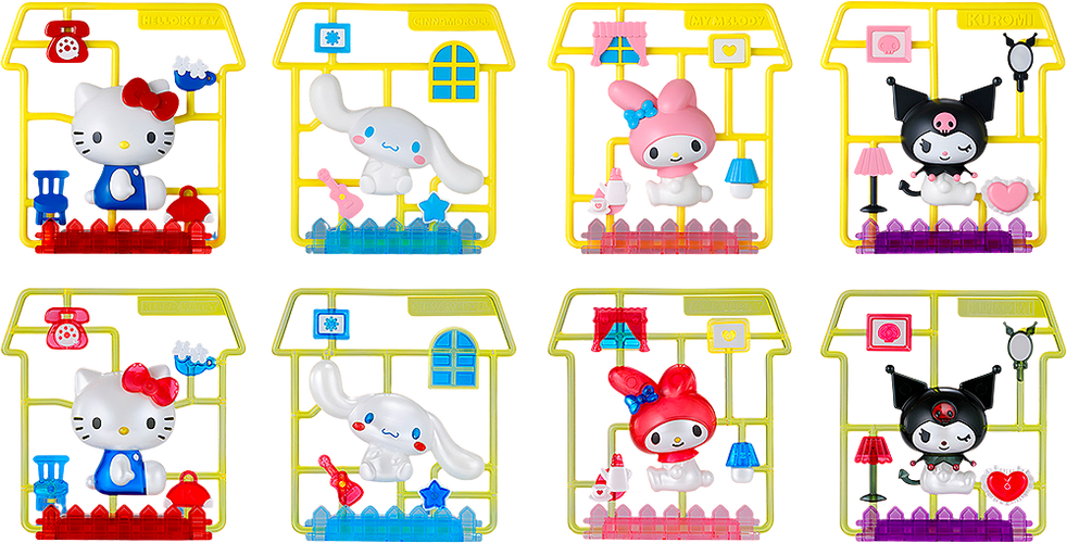 SNAP SCENE Sanrio Characters: Welcome Home (8 Types / 8 Per Box) - Box image