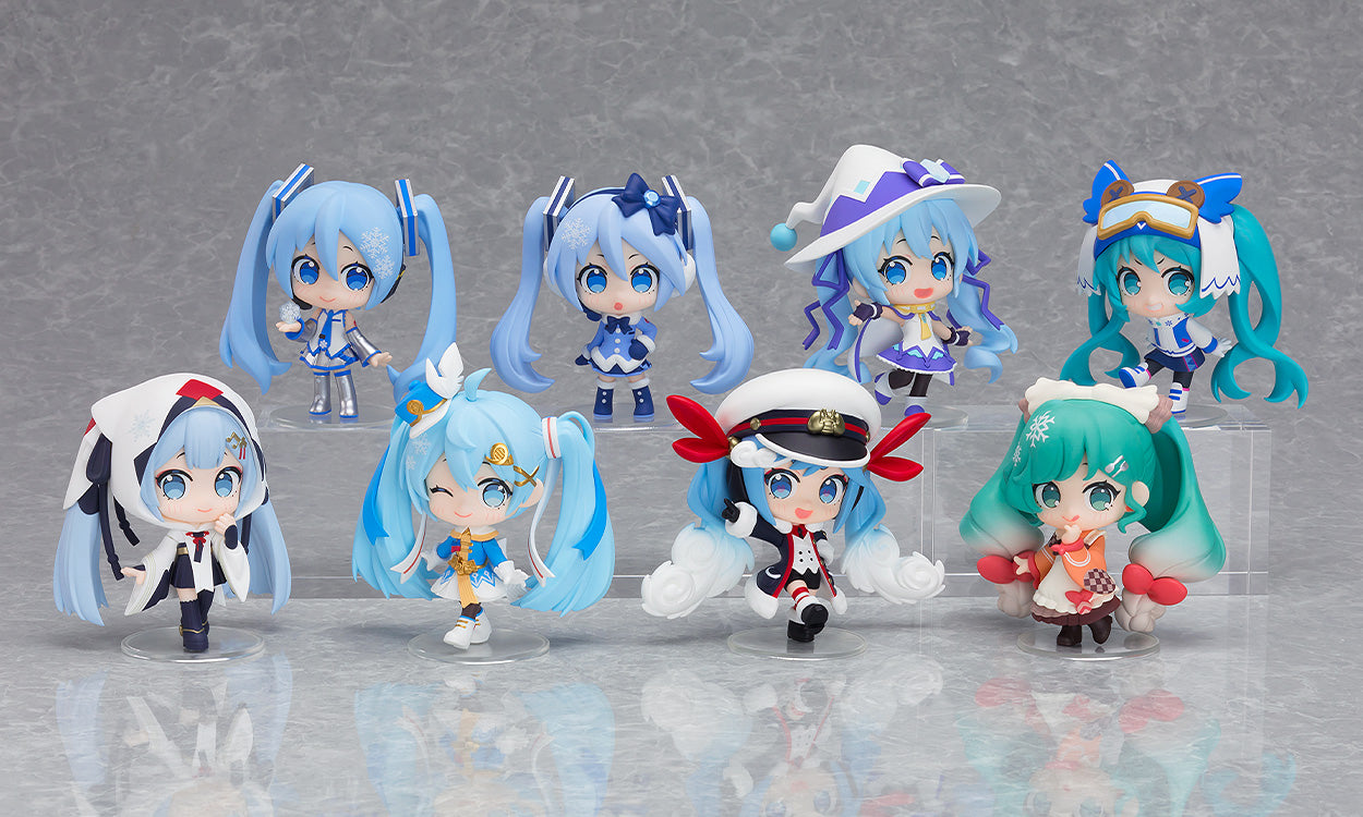Snow Miku All Stars Figure Collection Vol. 1 (box of 8)