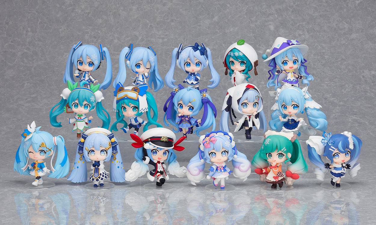 Snow Miku All Stars Figure Collection Vol. 1 (box of 8)