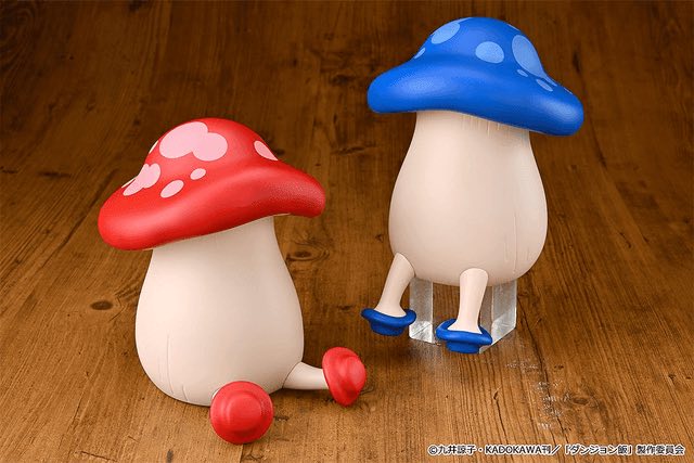Soft Vinyl Blue Walking Mushroom (Delicious in Dungeon)