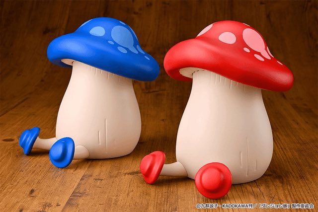 Soft Vinyl Blue Walking Mushroom (Delicious in Dungeon)