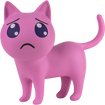 Soft Vinyl Figure Pien Cat (NEEDY GIRL OVERDOSE) Base, Thumbnail
