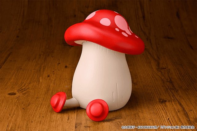 Soft Vinyl Red Walking Mushroom (Delicious in Dungeon)