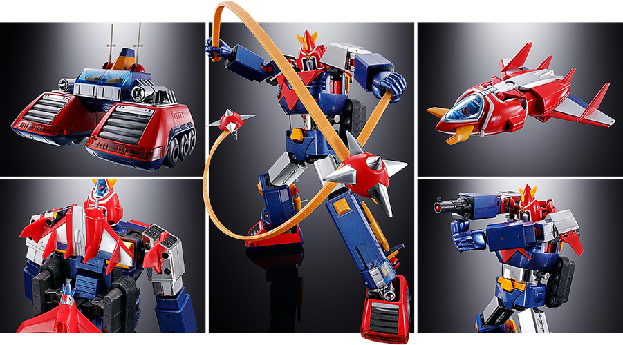 Soul of Chogokin GX-31SP Chodenji Machine Voltes V Chogokin 50th Ver. (Super Electromagnetic Machine Voltes V) - Box image