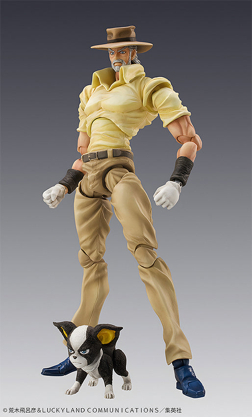 Super Action Statue Joseph Joestar & Iggy (JoJo's Bizarre Adventure)