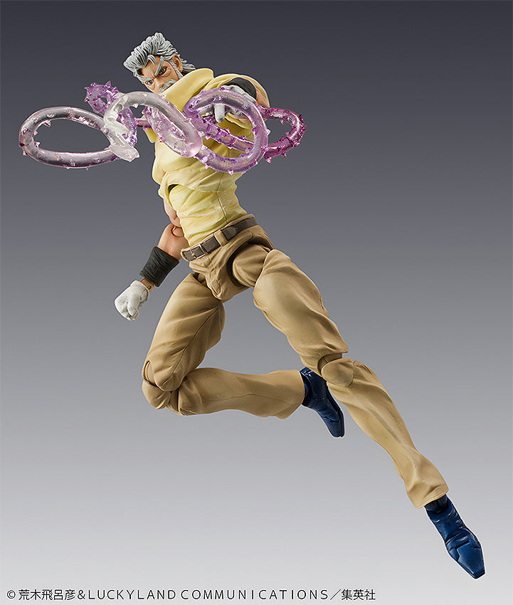 Super Action Statue Joseph Joestar & Iggy (JoJo's Bizarre Adventure)