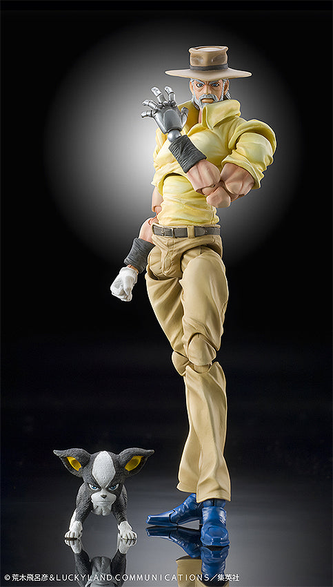 Super Action Statue Joseph Joestar & Iggy (JoJo's Bizarre Adventure)