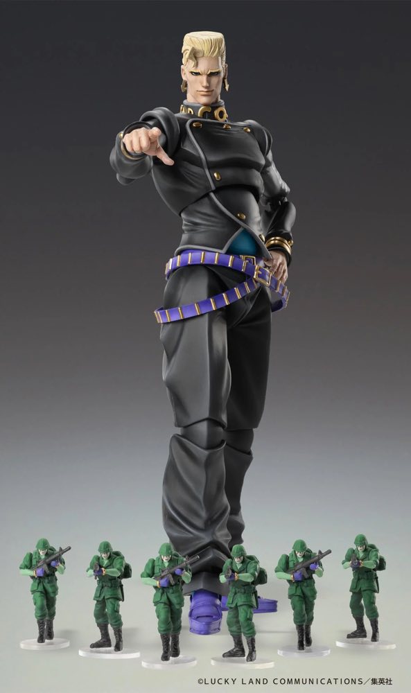 Super Action Statue Keicho Nijimura & Bad Company (JoJo's Bizarre Adventure)