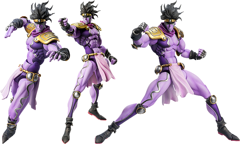 Super Action Statue: Star Platinum Third (JoJo's Bizarre Adventure) - Box image