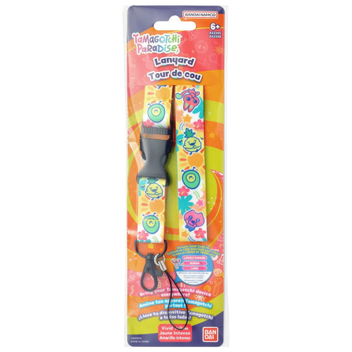 Tamagotchi Paradise Lanyard: Vivid Yellow - Box image