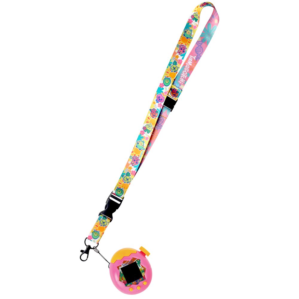 Tamagotchi Paradise Lanyard: Vivid Yellow