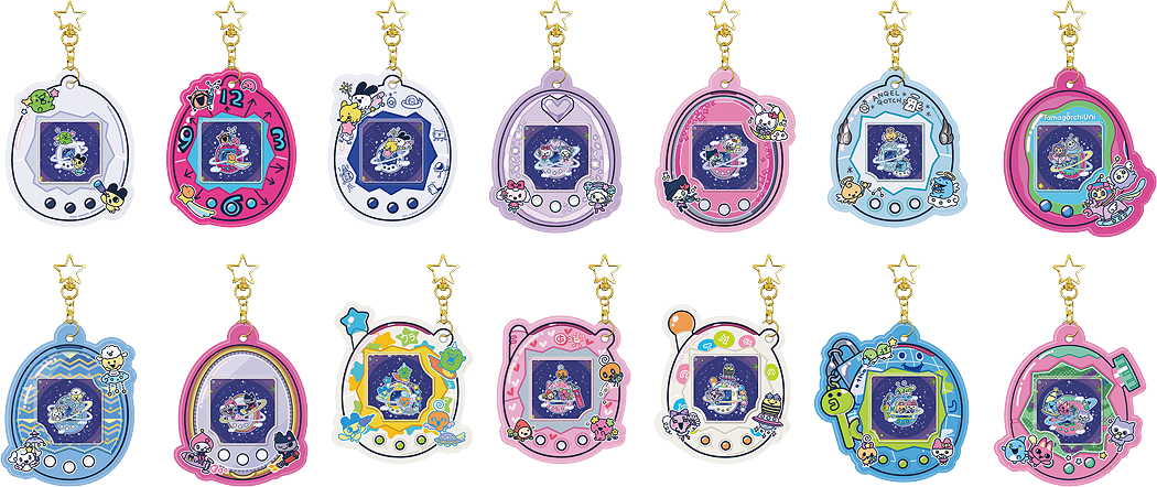 Tamagotchi Shokugan Card Holder (14 types / 12 per box) - Box image