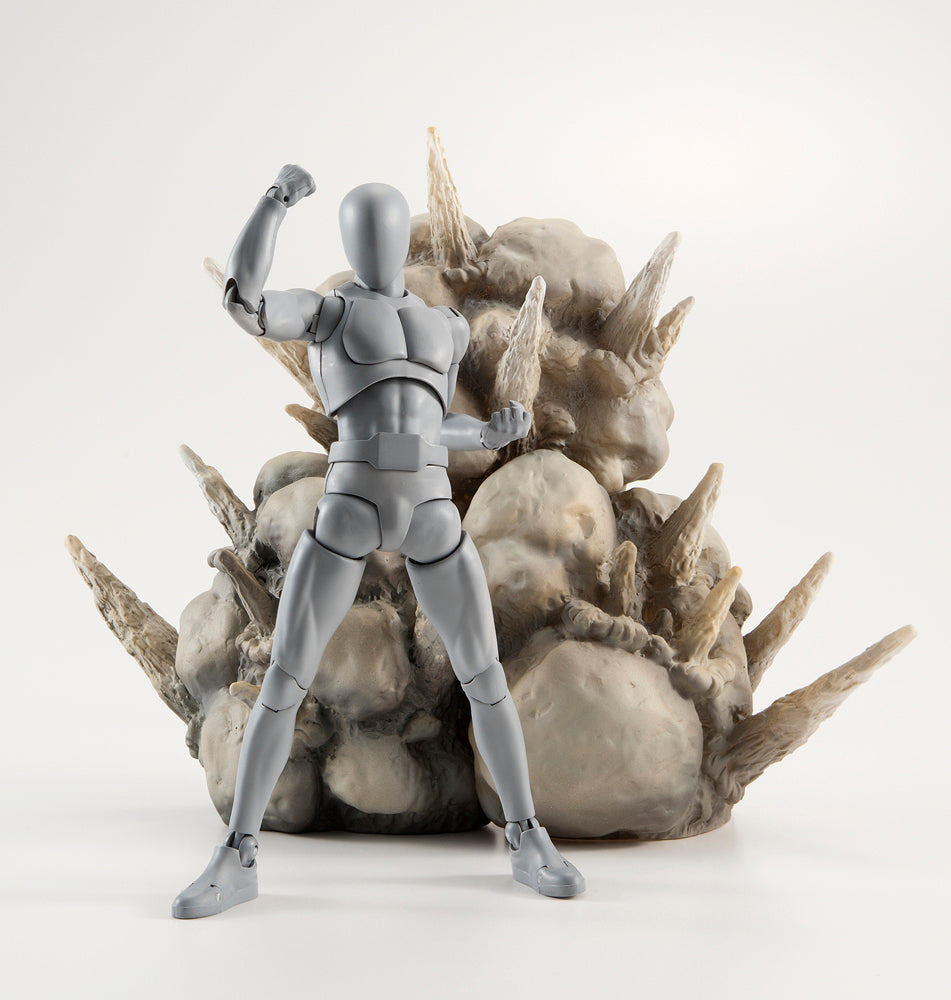 Tamashii Effect Explosion Gray for S.H.Figuarts