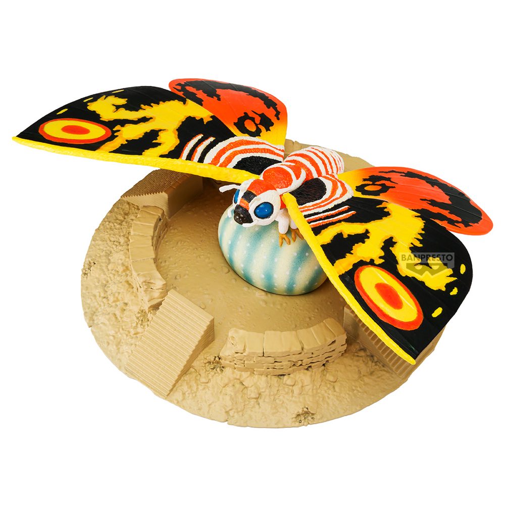 Toho Monster Series Art Vignette: Mothra (1996)