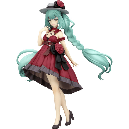 Trio-Try-iT Figure: Hatsune Miku Outing Dress Red Color Ver. Thumbnail, Base