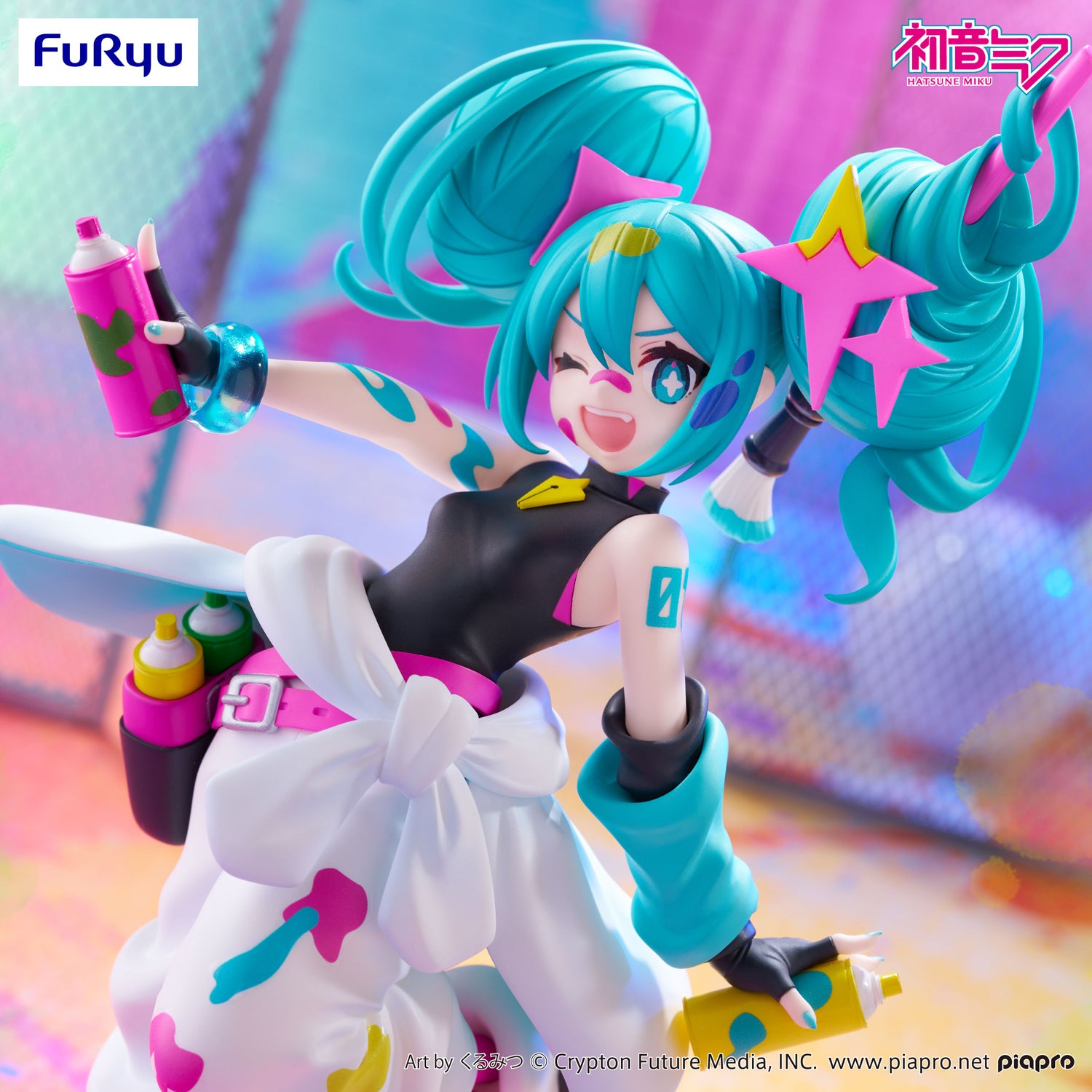 Trio Try iT Figure Hatsune Miku Paint Girl Ver Gundam Planet trio-try-it-figure-hatsune-miku-paint-girl-ver-gundam-planet
