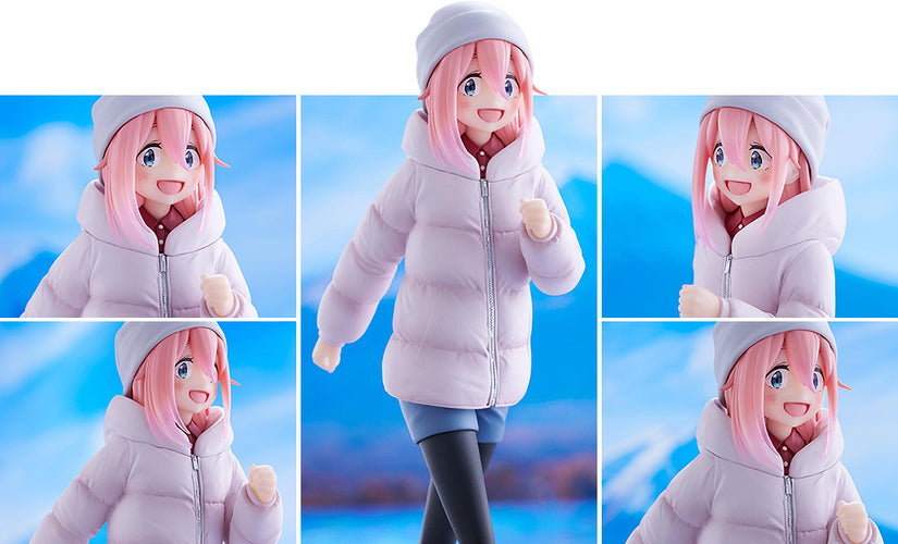 Trio-Try-iT Figure: Nadeshiko Kagamihara (Laid-Back Camp) - Box image