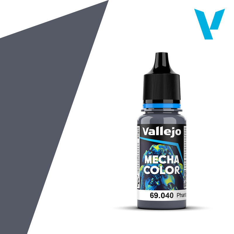 Vallejo Mecha Color 69040 Phantom Grey – 17 Ml Acrylfarbe Für Modellbau & Miniaturen