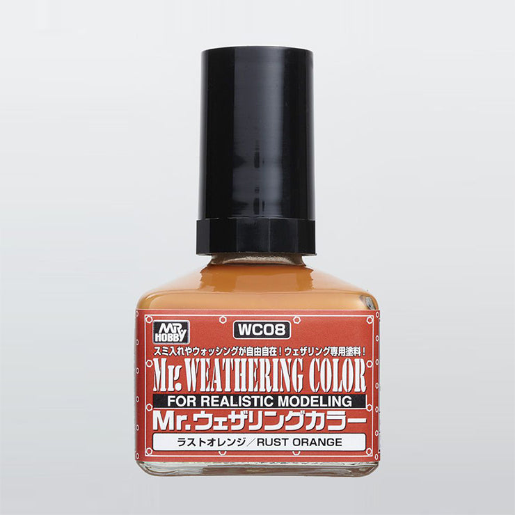 Weathering Color WC08 Mr. Weathering Color Rust Orange 40ml – Gundam Planet