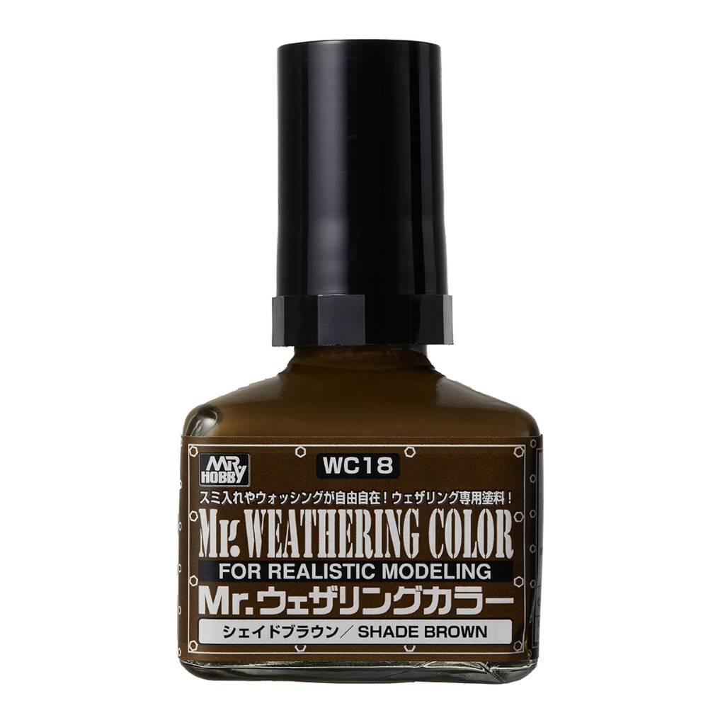 Wc18 WC18 Mr. Weathering Color Shade Brown 40ml – Gundam Planet