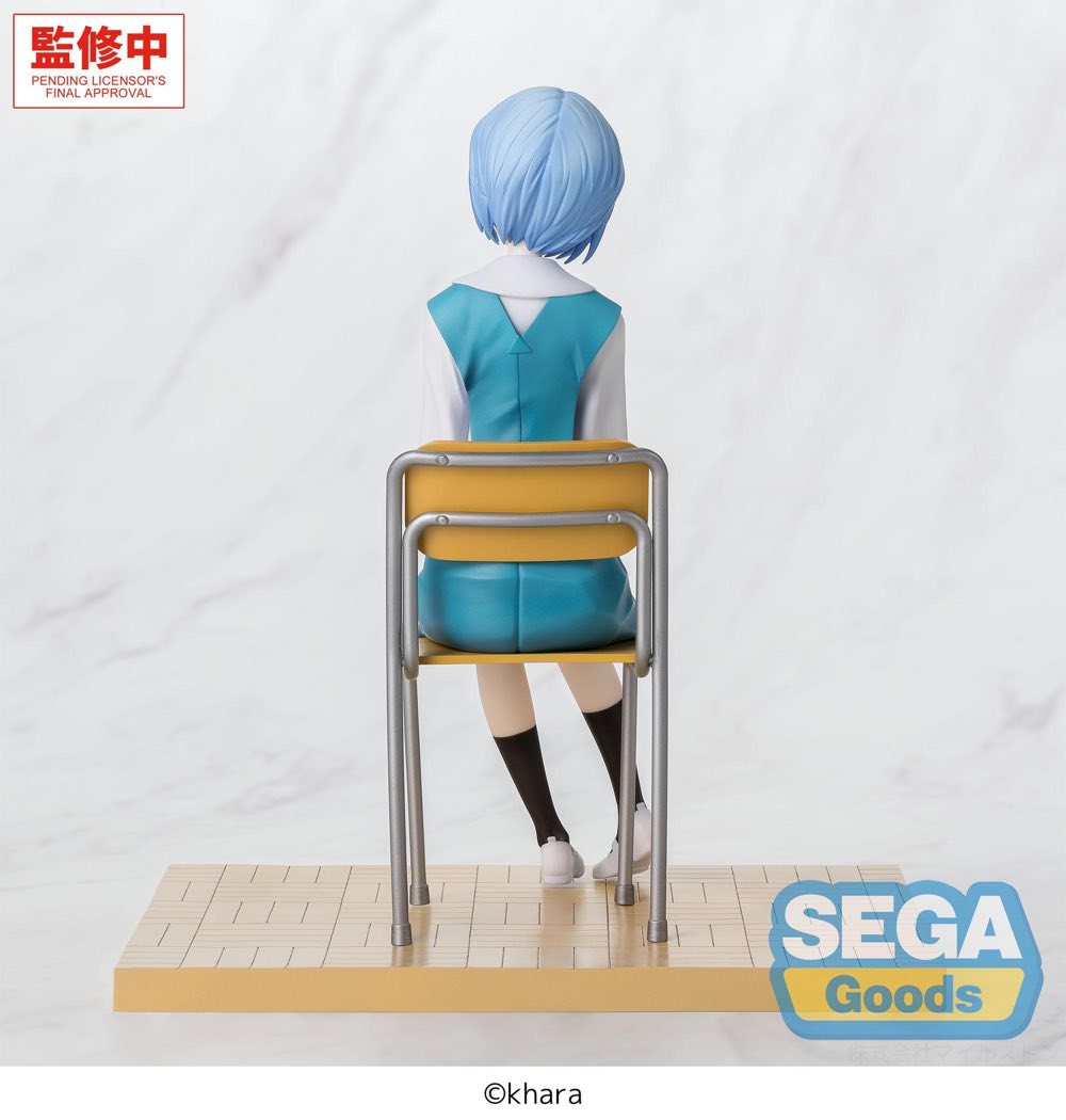 XStellar Figure: Rei Ayanami Uniform Ver. (Evangelion: New Theatrical Edition)