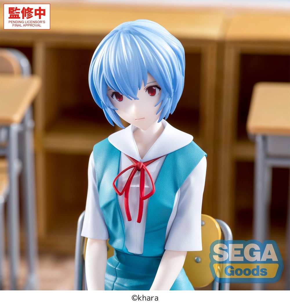 XStellar Figure: Rei Ayanami Uniform Ver. (Evangelion: New Theatrical Edition)