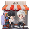 Yoshiki & Hikaru Chibi Figure with Diorama (The Summer Hikaru Died) Base, Thumbnail