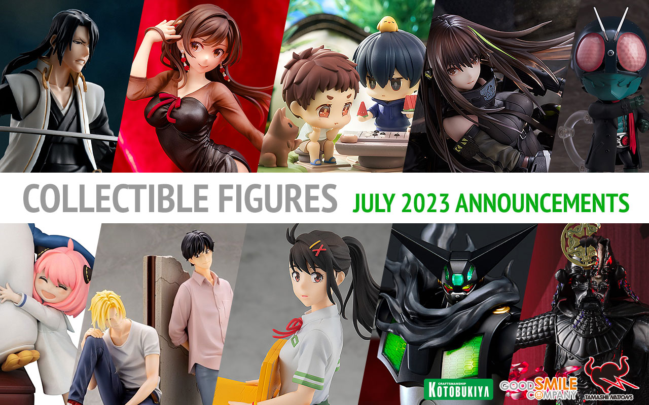 Collectible Figures July 2023 Announcements